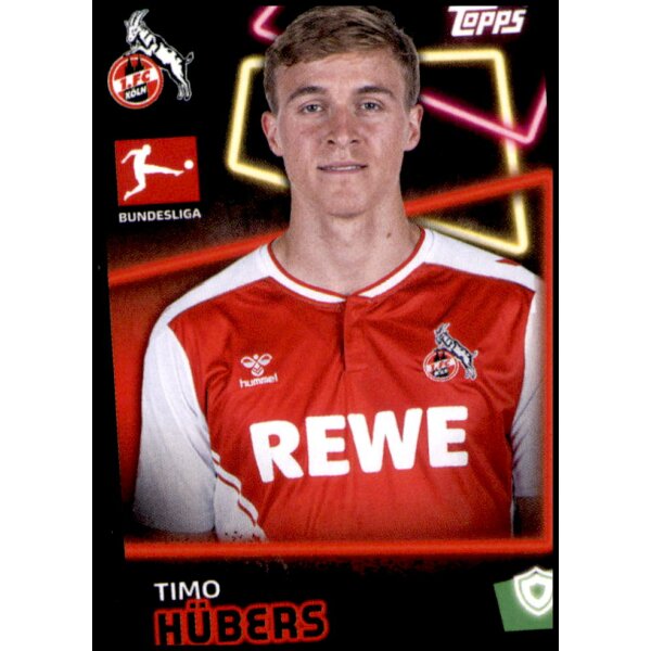 Topps Bundesliga 2022/23 - Sticker 199 - Timo Hübers - 1. FC Köln