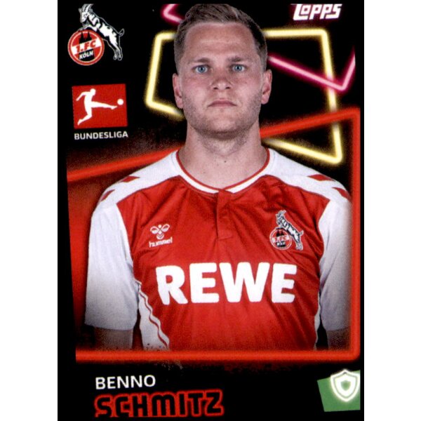 Topps Bundesliga 2022/23 - Sticker 201 - Benno Schmitz - 1. FC Köln