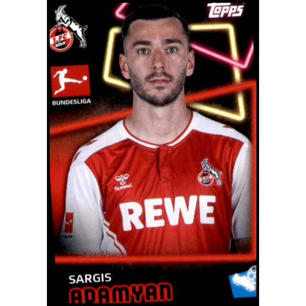 Topps Bundesliga 2022/23 - Sticker 211 - Sargic Adamyan - 1. FC Köln