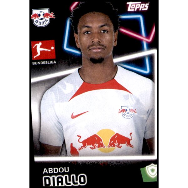 Topps Bundesliga 2022/23 - Sticker 218 - Mohamed Simakan - Kapitän - RB Leipzig