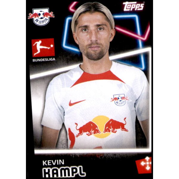 Topps Bundesliga 2022/23 - Sticker 224 - Kevin Kampl - RB Leipzig