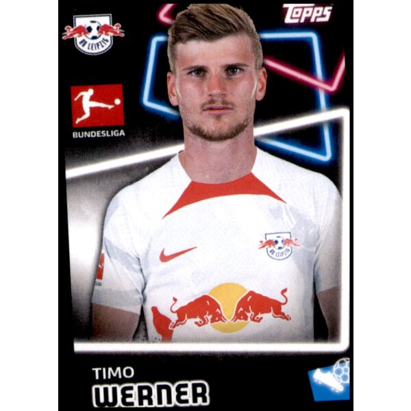 Topps Bundesliga 2022/23 - Sticker 229 - Timo Werner - RB Leipzig