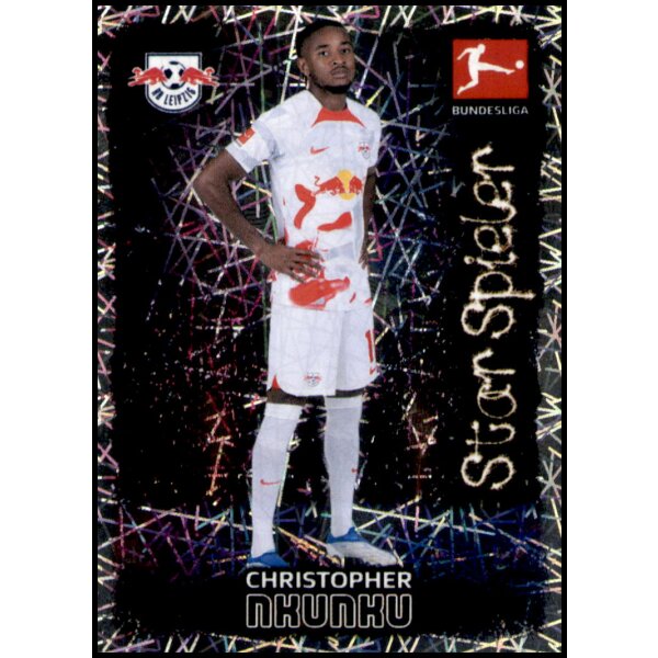 Topps Bundesliga 2022/23 - Sticker 230 - Christopher Nkunku - Star Spieler - RB Leipzig