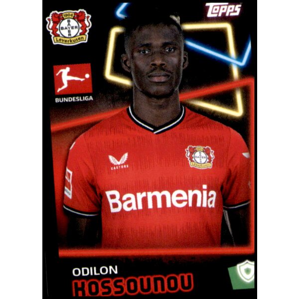 Topps Bundesliga 2022/23 - Sticker 240 - Odilon Kossounou - Bayer 04 Leverkusen