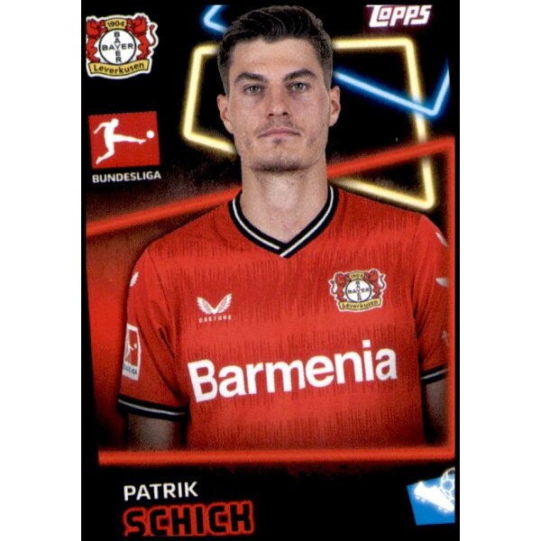 Topps Bundesliga 2022/23 - Sticker 249 - Patrik Schick - Bayer 04 Leverkusen