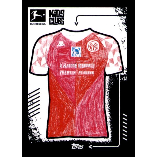 Topps Bundesliga 2022/23 - Sticker 252 - Kids-Club - 1. FSV Mainz 05