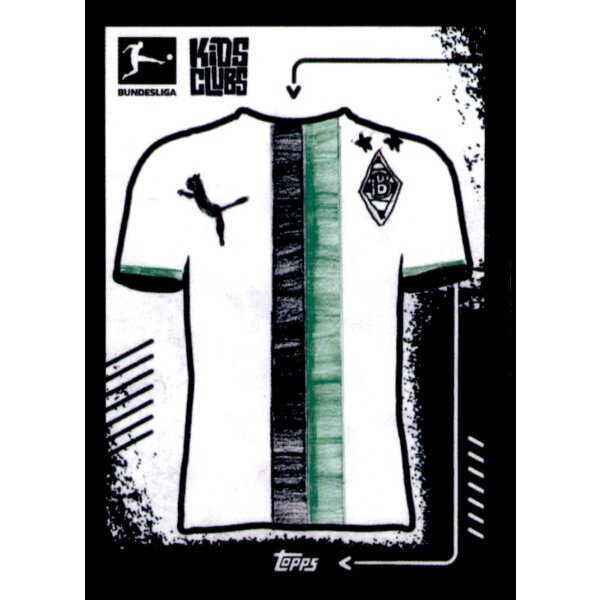 Topps Bundesliga 2022/23 - Sticker 271 - Kids-Club - Borussia Mönchengladbach