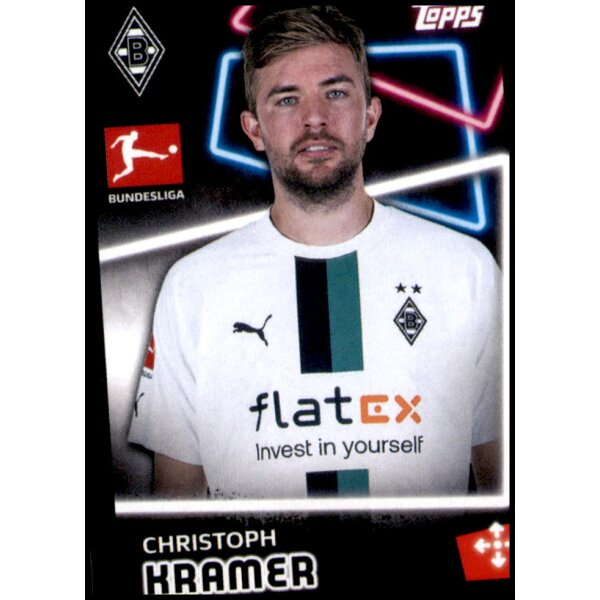 Topps Bundesliga 2022/23 - Sticker 281 - Christoph Kramer - Borussia Mönchengladbach