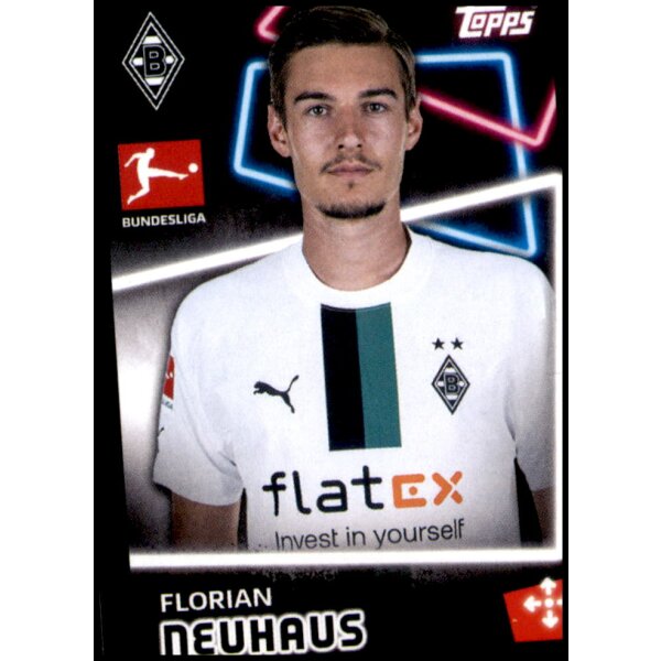 Topps Bundesliga 2022/23 - Sticker 284 - Florian Neuhaus - Borussia Mönchengladbach