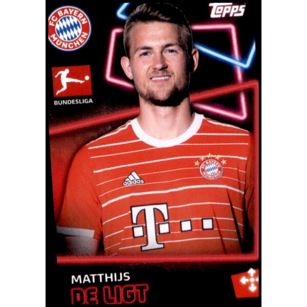 Topps Bundesliga 2022/23 - Sticker 297 - Benjamin Pavard - FC Bayern München