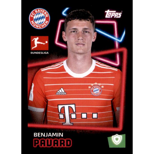 Topps Bundesliga 2022/23 - Sticker 298 - Matthias de Ligt - Kapitän - FC Bayern München