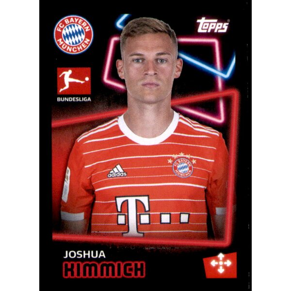 Topps Bundesliga 2022/23 - Sticker 301 - Joshua Kimmich - FC Bayern München