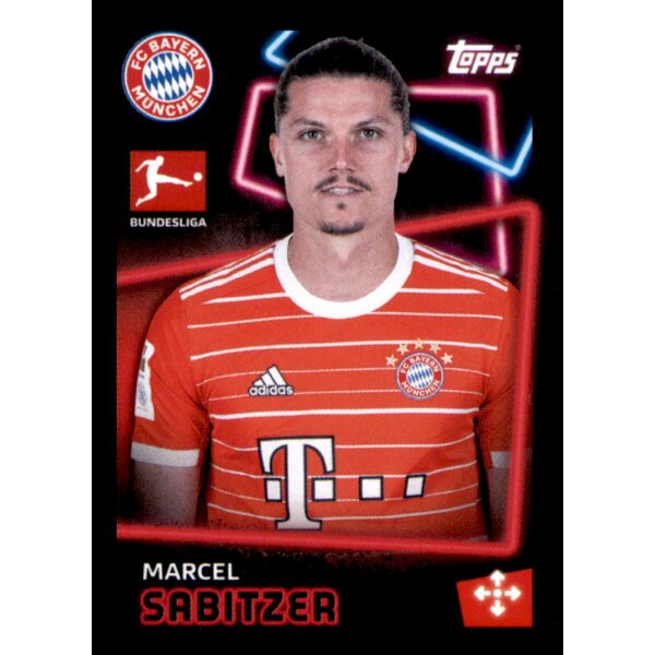 Topps Bundesliga 2022/23 - Sticker 303 - Marcel Sabitzer - FC Bayern München