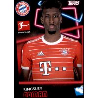 Topps Bundesliga 2022/23 - Sticker 308 - Kingsley Coman -...