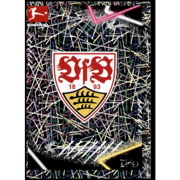 Topps Bundesliga 2022/23 - Sticker 329 - Wappen - VfB Stuttgart