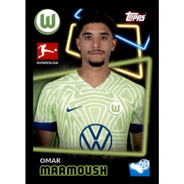 Topps Bundesliga 2022/23 - Sticker 363 - Omar Marmoush - VfL Wolfsburg