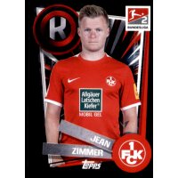 Topps Bundesliga 2022/23 - Sticker 398 - Jean Zimmer - 1....