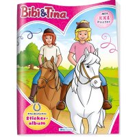 Bibi & Tina - 2023 - Sammelsticker - Komplettsatz +...