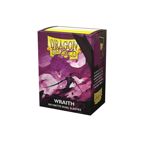 Dragon Shield Dual Matte Sleeves - Wraith (100 Sleeves)