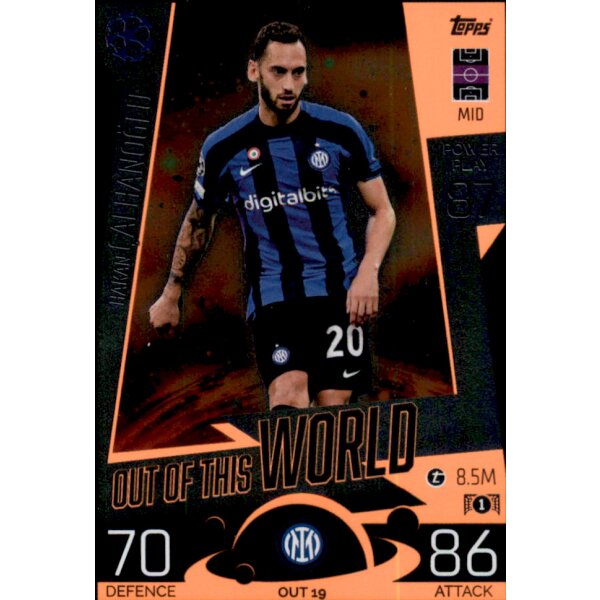 OUT19 - Hakan Calhanoglu - Out of this World - 2022/2023