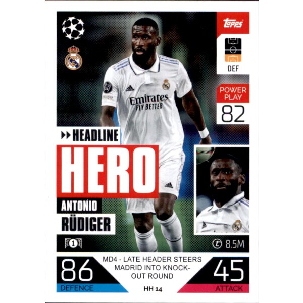 HH14 - Antonio Rüdiger - Headline Heroes - 2022/2023