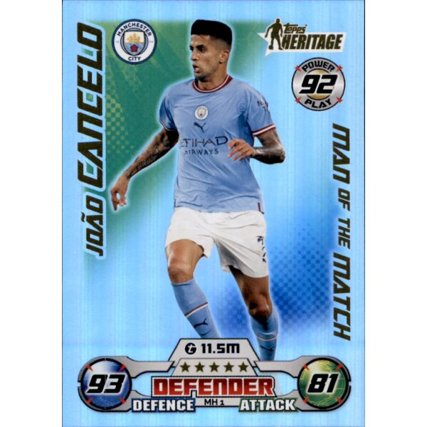 MH01 - Joao Cancelo - Man of the Match Heritage - 2022/2023