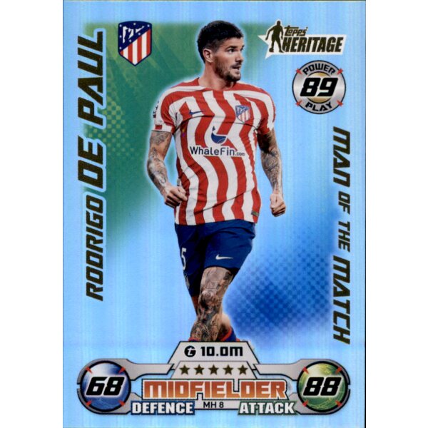 MH08 - Rodrigo de Paul - Man of the Match Heritage - 2022/2023