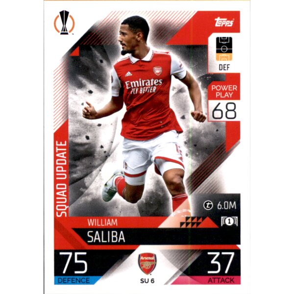 SU06 - William Saliba - Squad Update - 2022/2023