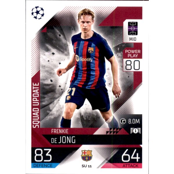 SU11 - Frenkie de Jong - Squad Update - 2022/2023