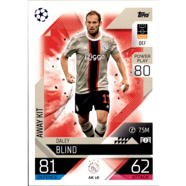 AK16 - Daley Blind - Away Kit - 2022/2023