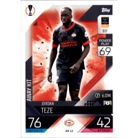 AK17 - Jordan Teze - Away Kit - 2022/2023