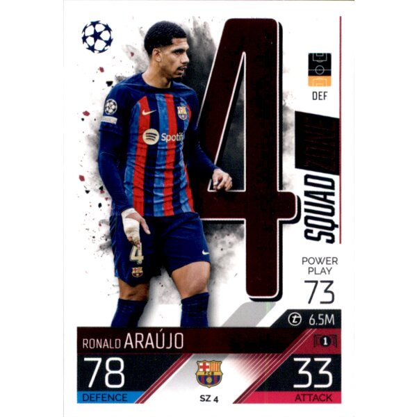 SZ04 - Ronald Araujo - Squad Zone - 2022/2023