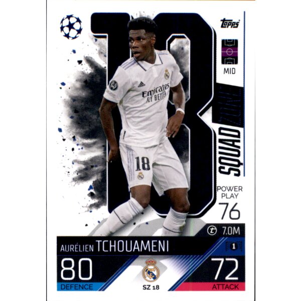 SZ18 - Aurelien Tchouameni - Squad Zone - 2022/2023