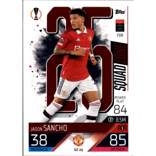 SZ25 - Jadon Sancho - Squad Zone - 2022/2023