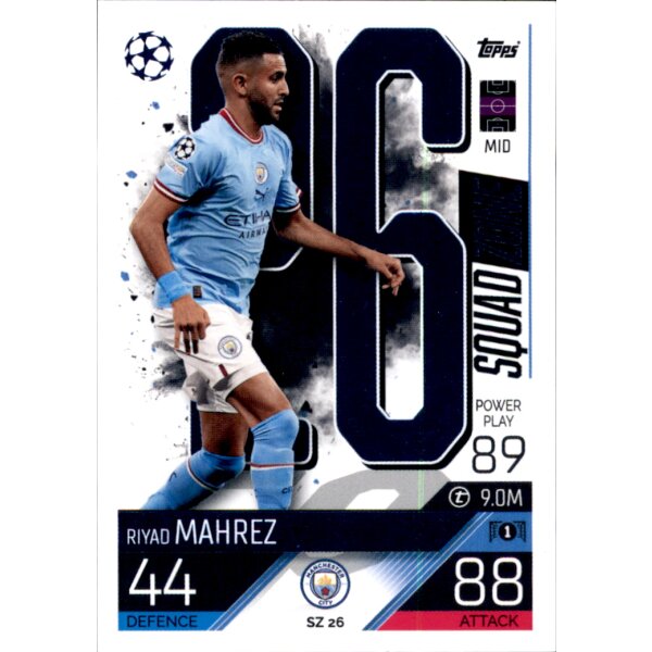 SZ26 - Riyad Mahrez - Squad Zone - 2022/2023