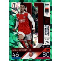 SZ11 - Gabriel Martinelli - Squad Zone - EMERALD FOIL -...