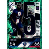 SZ15 - Danilo - Squad Zone - EMERALD FOIL - 2022/2023