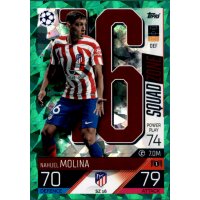 SZ16 - Nahuel Molina - Squad Zone - EMERALD FOIL - 2022/2023