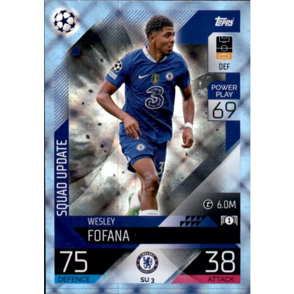 SU03 - Wesley Fofana - Squad Update - CRYSTAL - 2022/2023