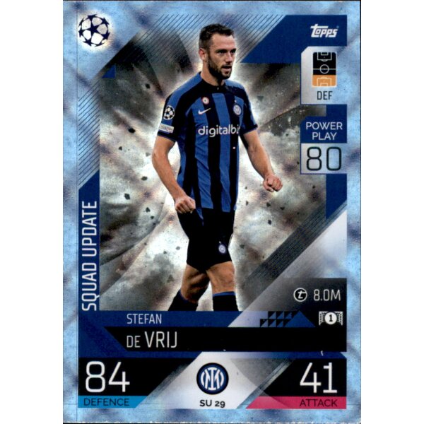 SU29 - Stefan de Vrij - Squad Update - CRYSTAL - 2022/2023