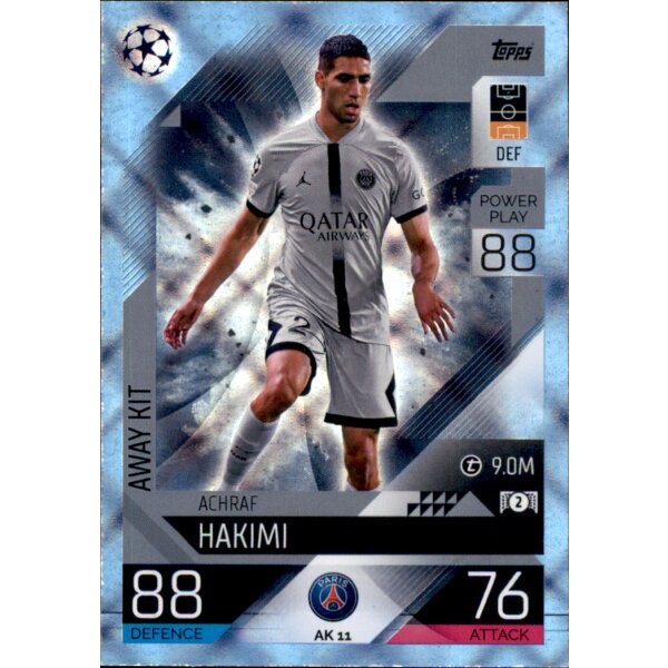 AK11 - Achraf Hakimi - Away Kit - CRYSTAL - 2022/2023