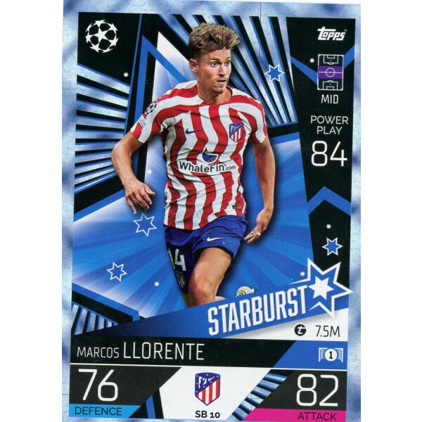 SB10 - Marcos Llorente - Starburst - CRYSTAL - 2022/2023