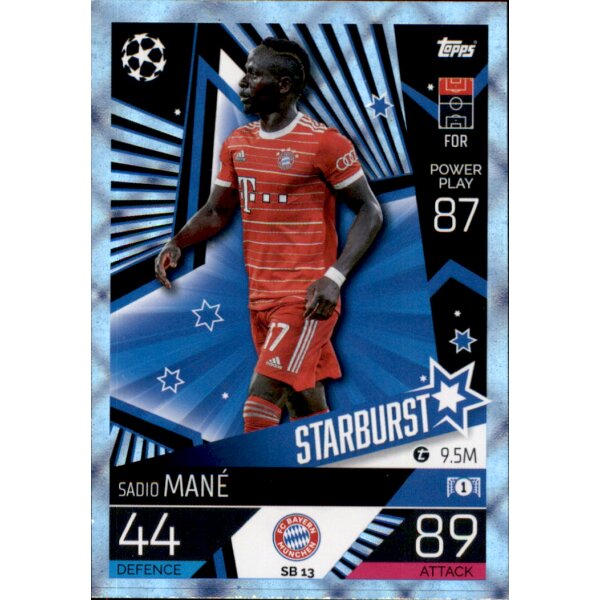 SB13 - Sadio Mane - Starburst - CRYSTAL - 2022/2023