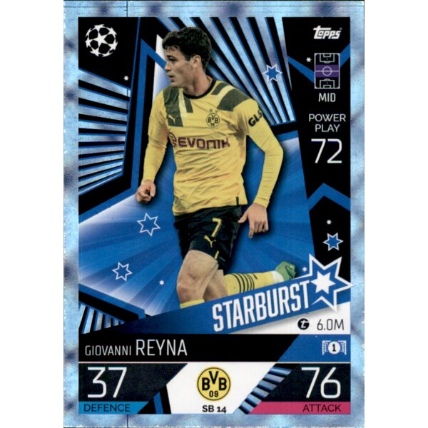 SB14 - Giovanni Reyna - Starburst - CRYSTAL - 2022/2023