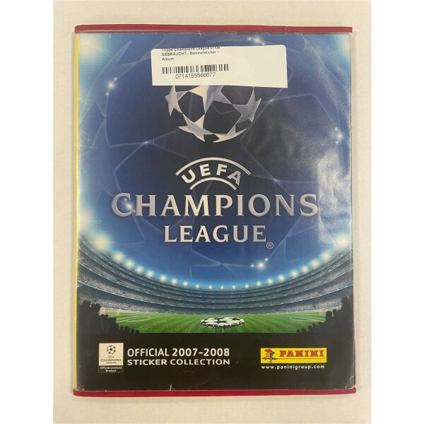 Topps Champions League 07/08 GEBRAUCHT - Sammelsticker - Album