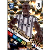 LE78 - Paul Pogba - Premium Gold Limited Edition  - 2023