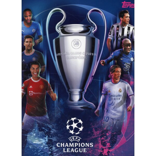 Topps Champions League 21/22 GEBRAUCHT - Sammelsticker - Album