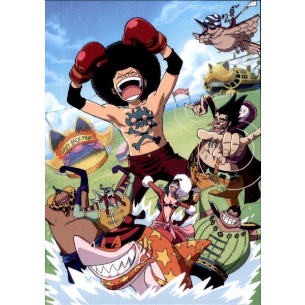 73 - East Blue to Marine Ford - One Piece Epic Journey 2023 Trading Card