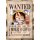 121 - Wanted Luffy/Ruffy - One Piece Epic Journey 2023 Trading Card