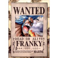 126 - Wanted Franky - One Piece Epic Journey 2023 Trading...